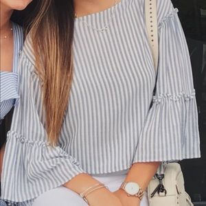 Long sleeve blouse